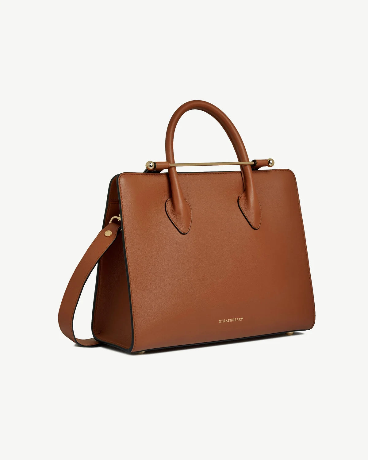 Strathberry Midi Tote  - Chestnut