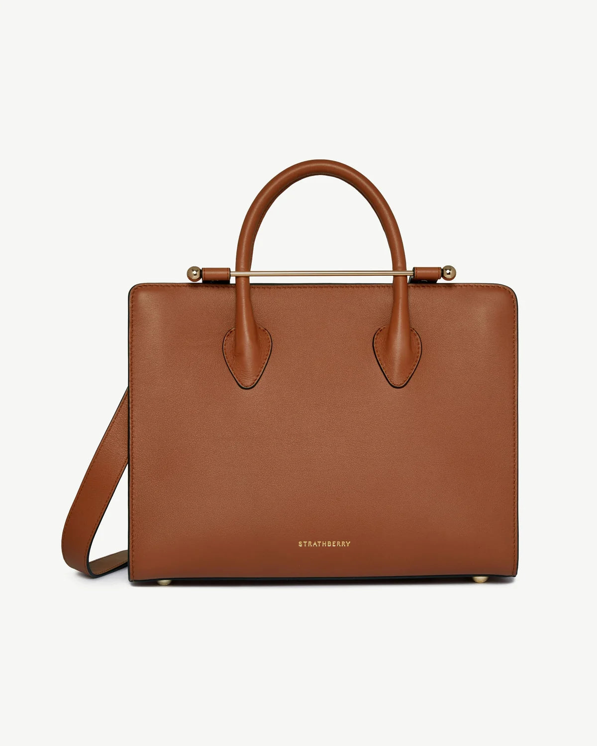 Strathberry Midi Tote  - Chestnut