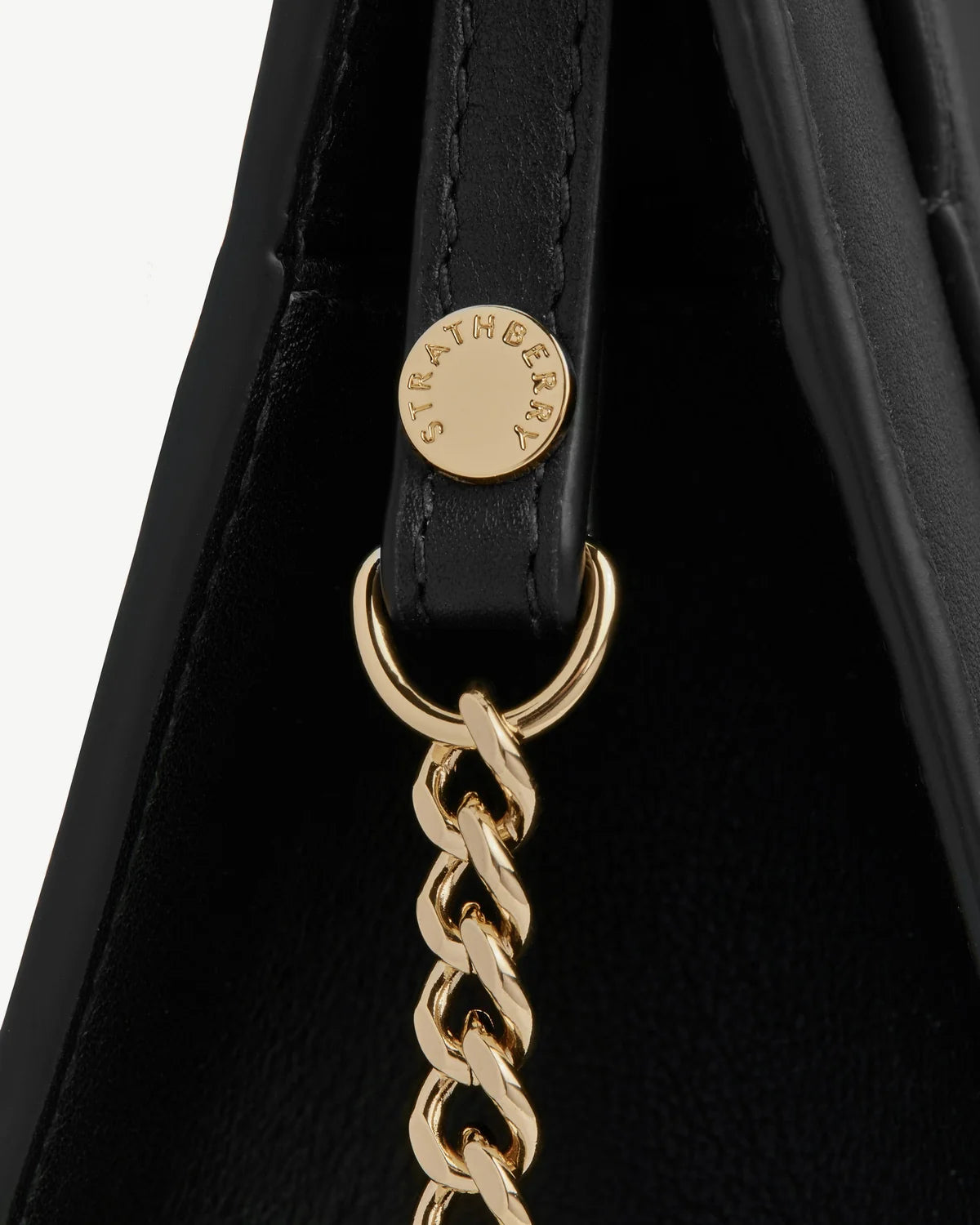 Strathberry Mini Tote  -  Black