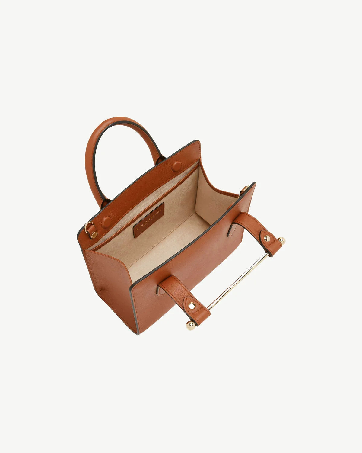 Strathberry Mini Tote  -  Chestnut