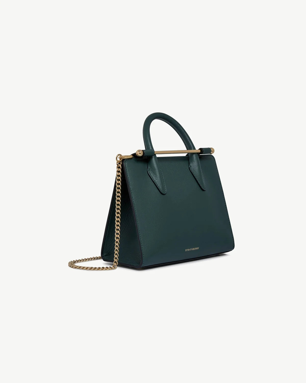 Strathberry Mini Tote  -  Bottle Green