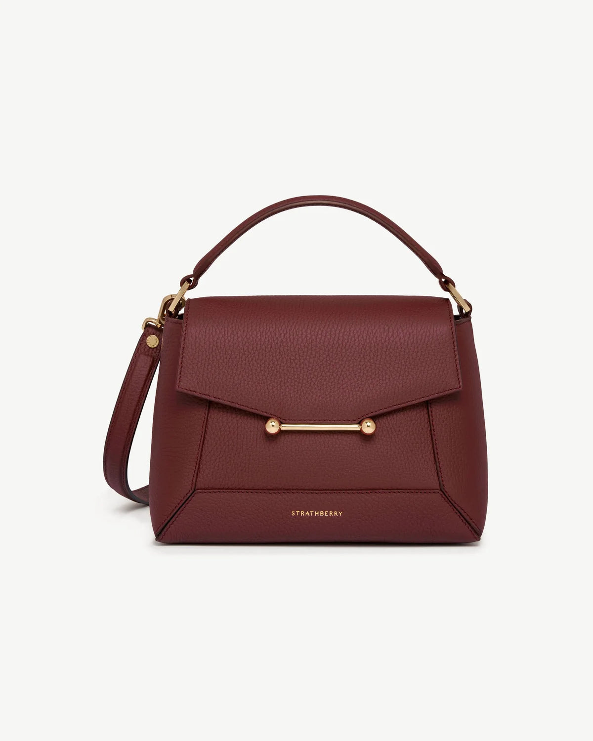 Strathberry Mosaic Bag  -  Oxblood