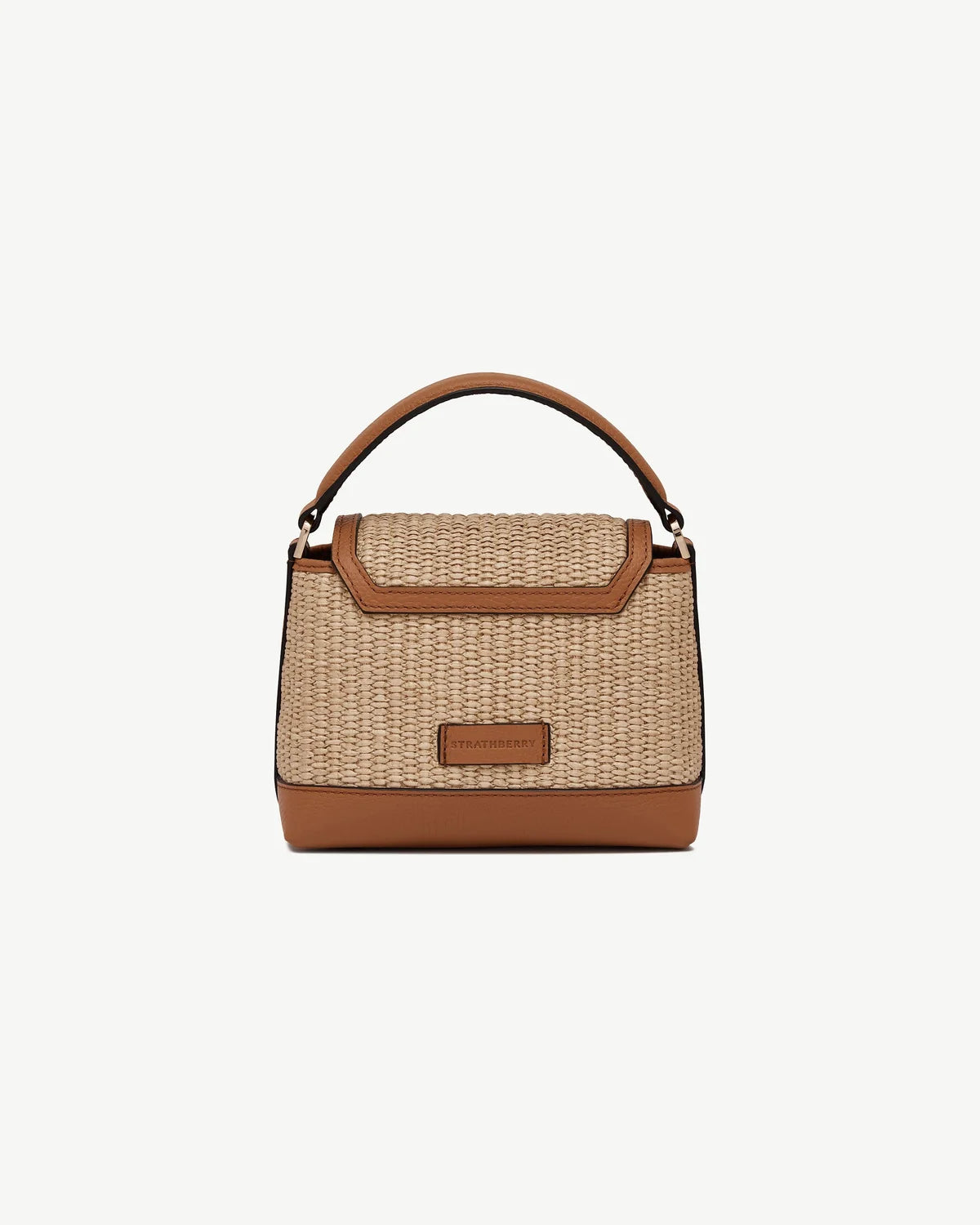 Strathberry Mosaic Nano  -  Tan/Raffia