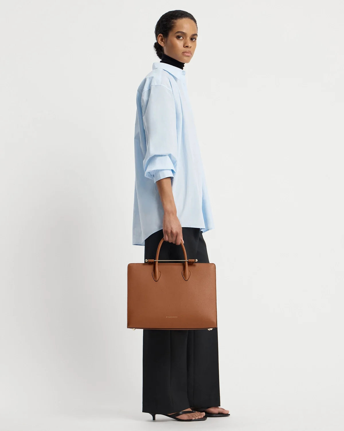 Strathberry Tote  - Chestnut