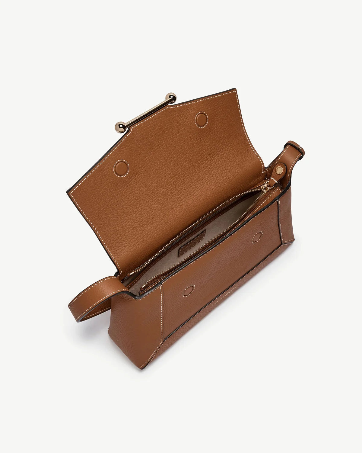 Strathberry Mosaic Shoulder  -  Tan