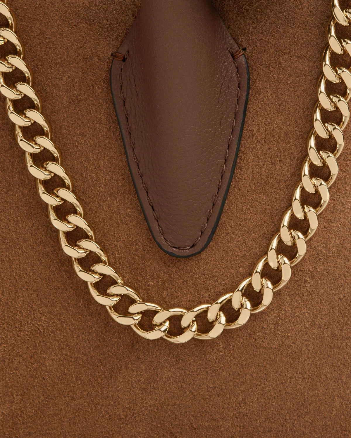 Strathberry Mini Tote  -  Tan Suede