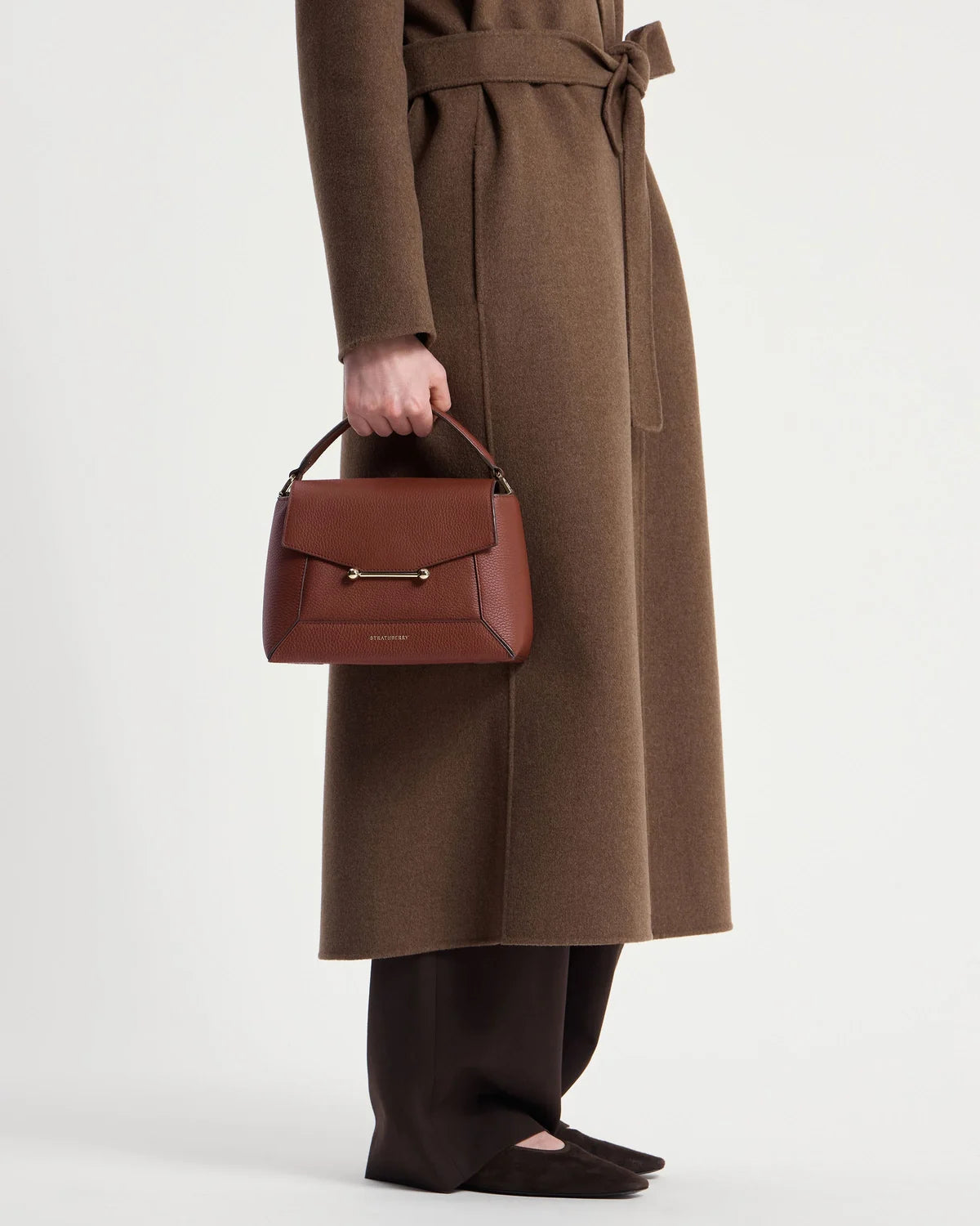 Strathberry Mosaic Bag  -  Walnut
