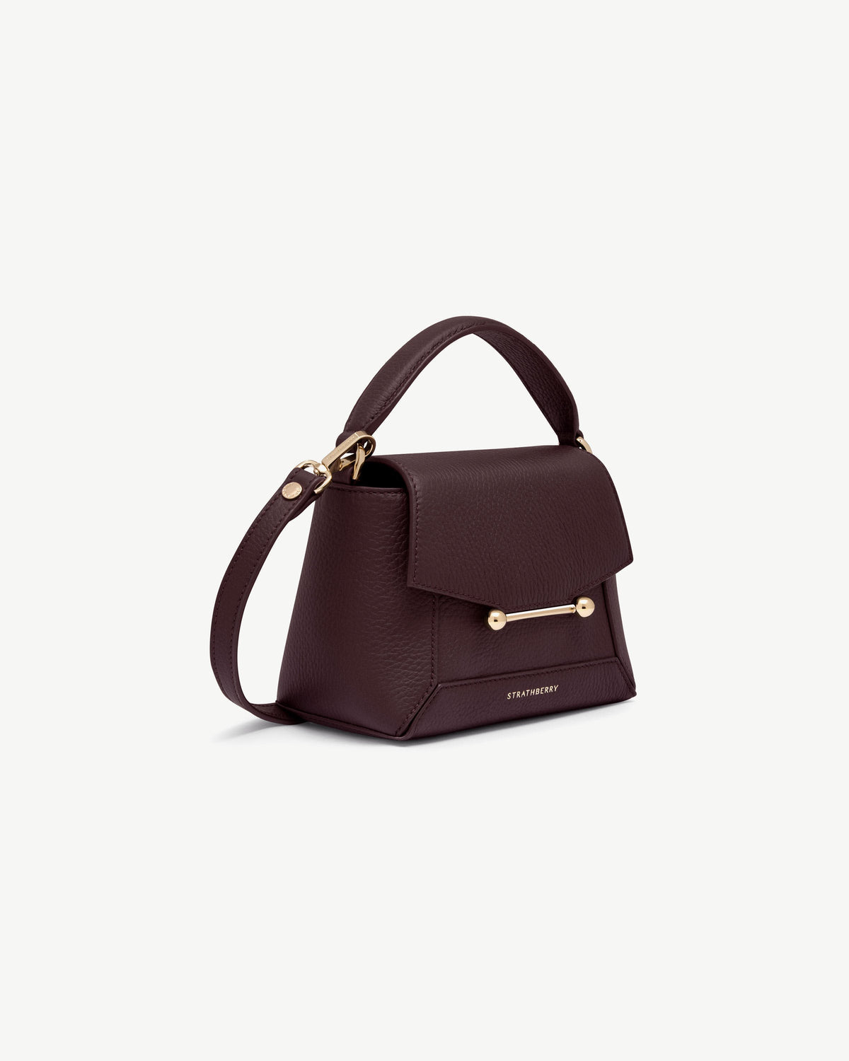 Strathberry Mosaic Nano  -  Burgundy