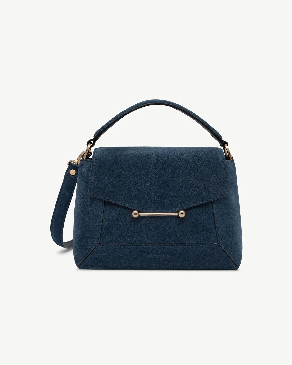 Strathberry Mosaic Bag  -  Loch Blue Suede