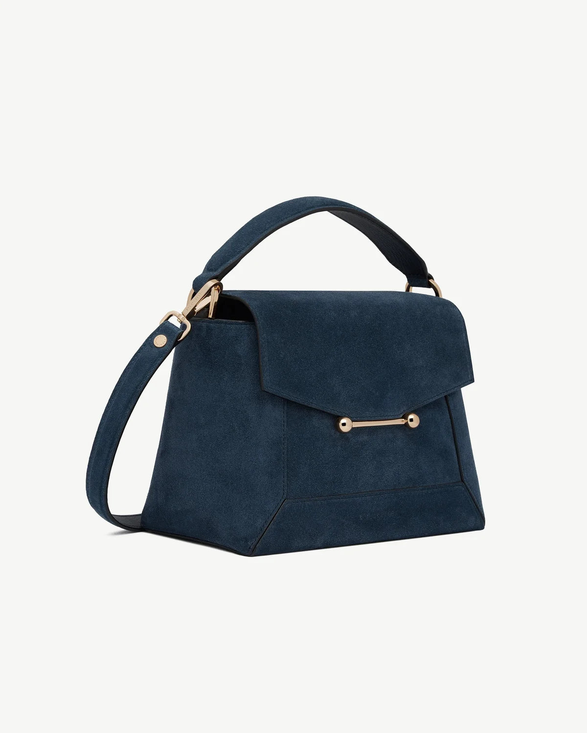 Strathberry Mosaic Bag  -  Loch Blue Suede