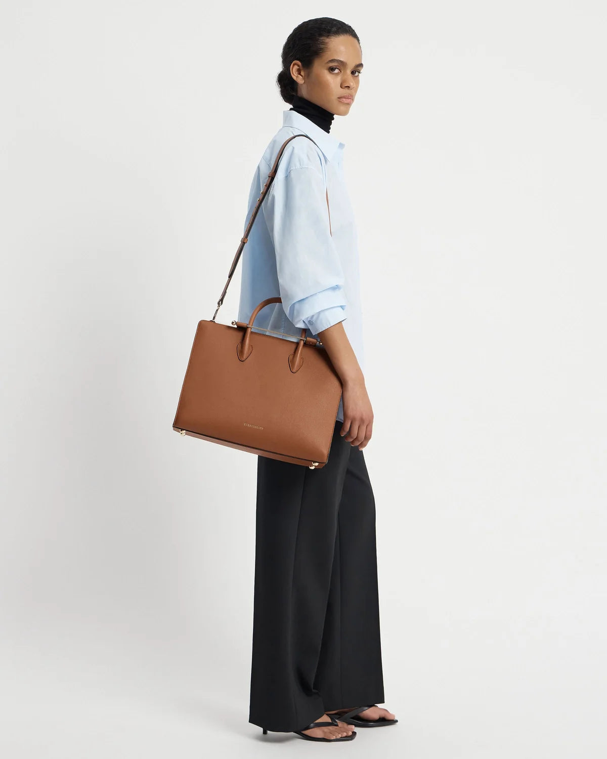 Strathberry Tote  - Chestnut