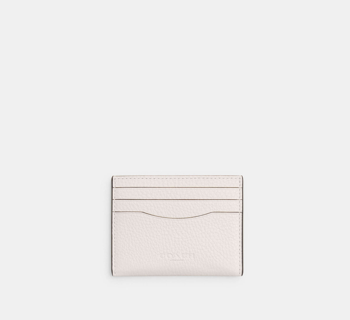 Coach Slim Id Card Case - Chalk