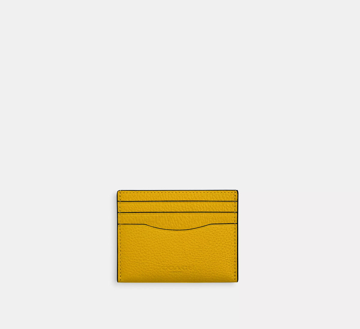 Coach Slim Id Card Case  -  Honey
