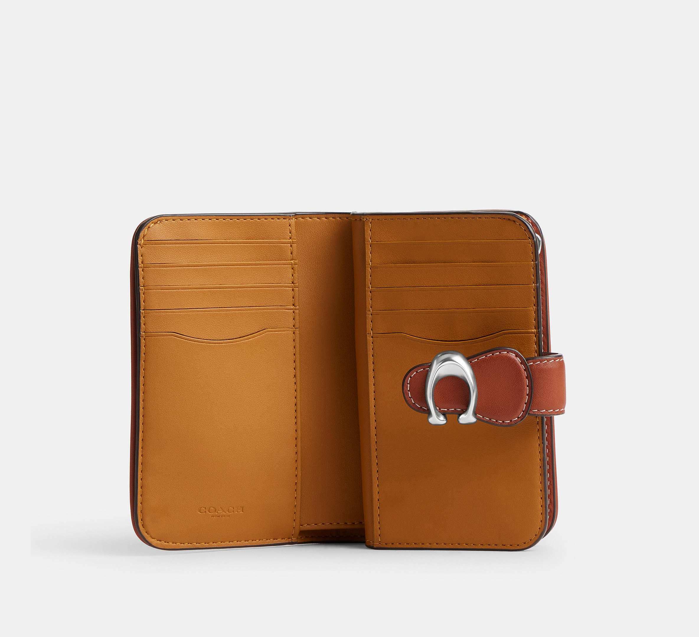 Coach Tabby Medium Wallet - Silver/Burnished Amber
