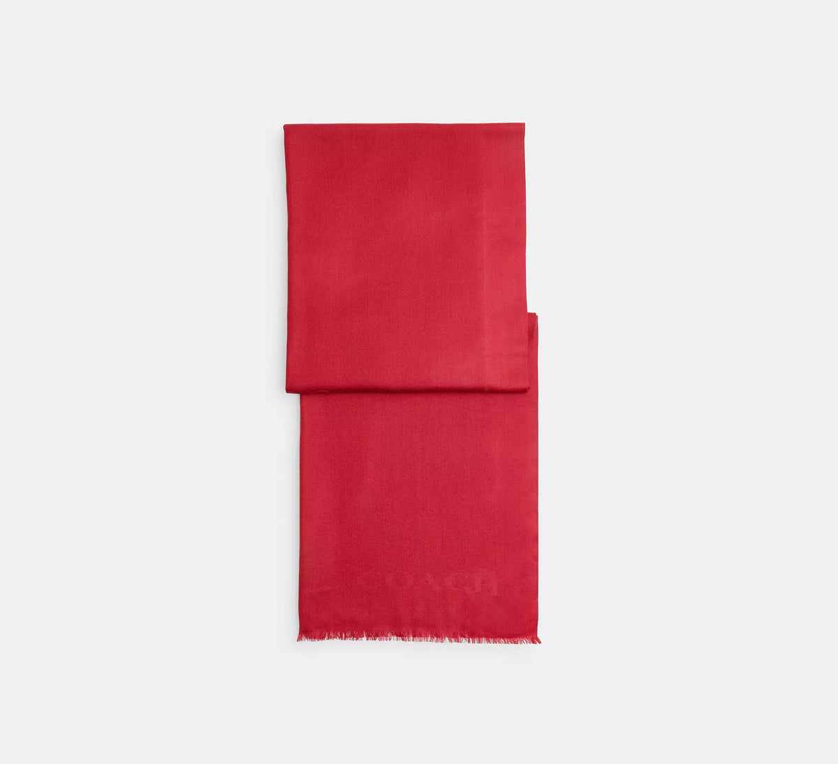 Coach Jumbo Horse And Carriage Wrap - Enamel Red