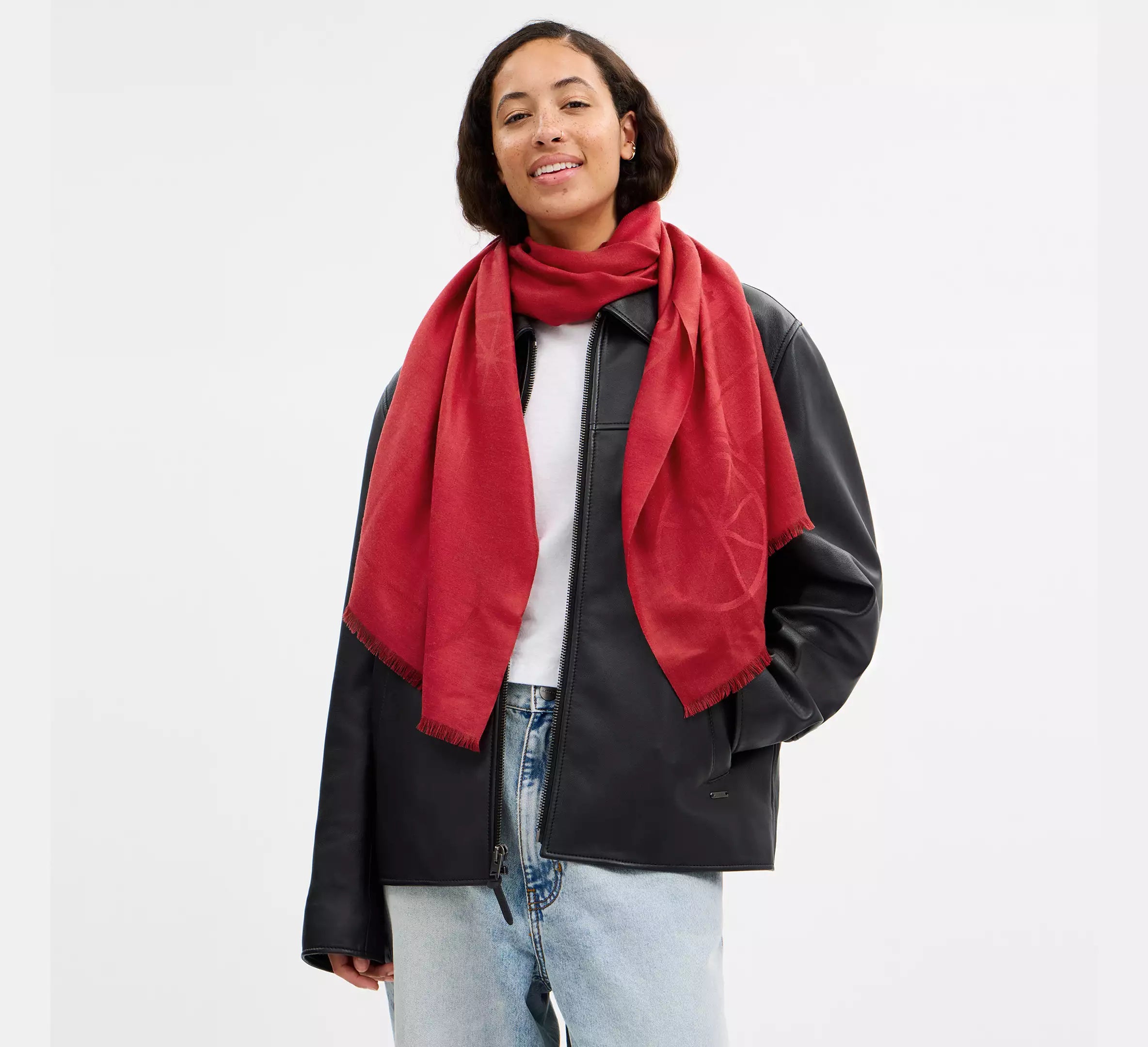 Coach Jumbo Horse And Carriage Wrap - Enamel Red