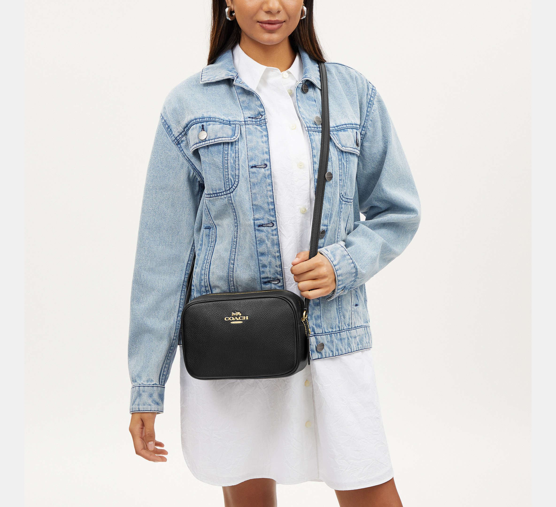 Coach Jamie Camera Bag - Gold/Black