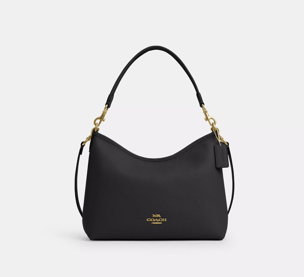Coach Laurel Shoulder Bag - Gold/Black