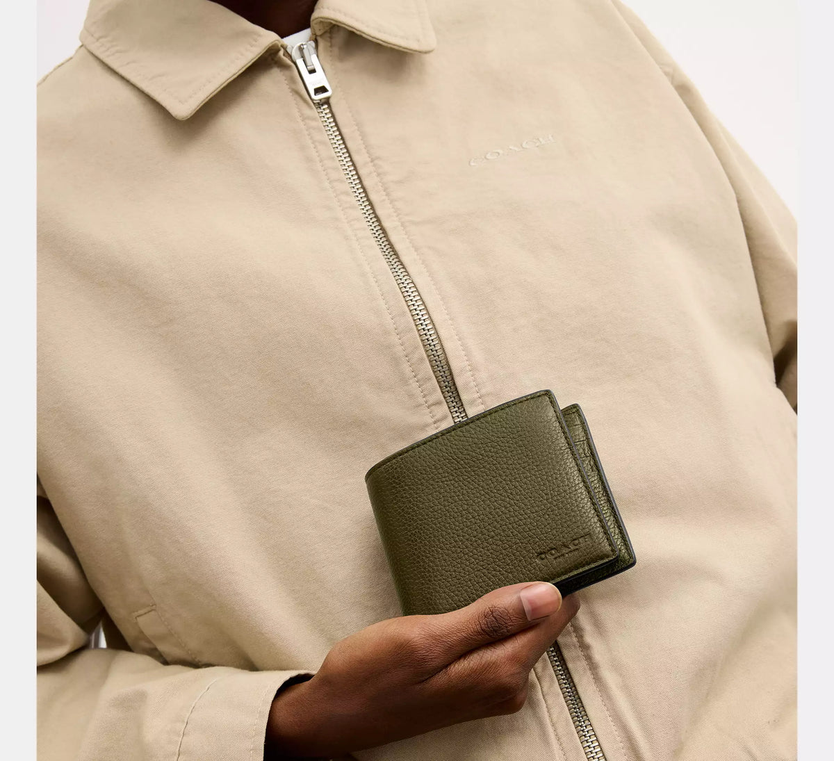 Coach 3-In-1 Wallet -  Olive