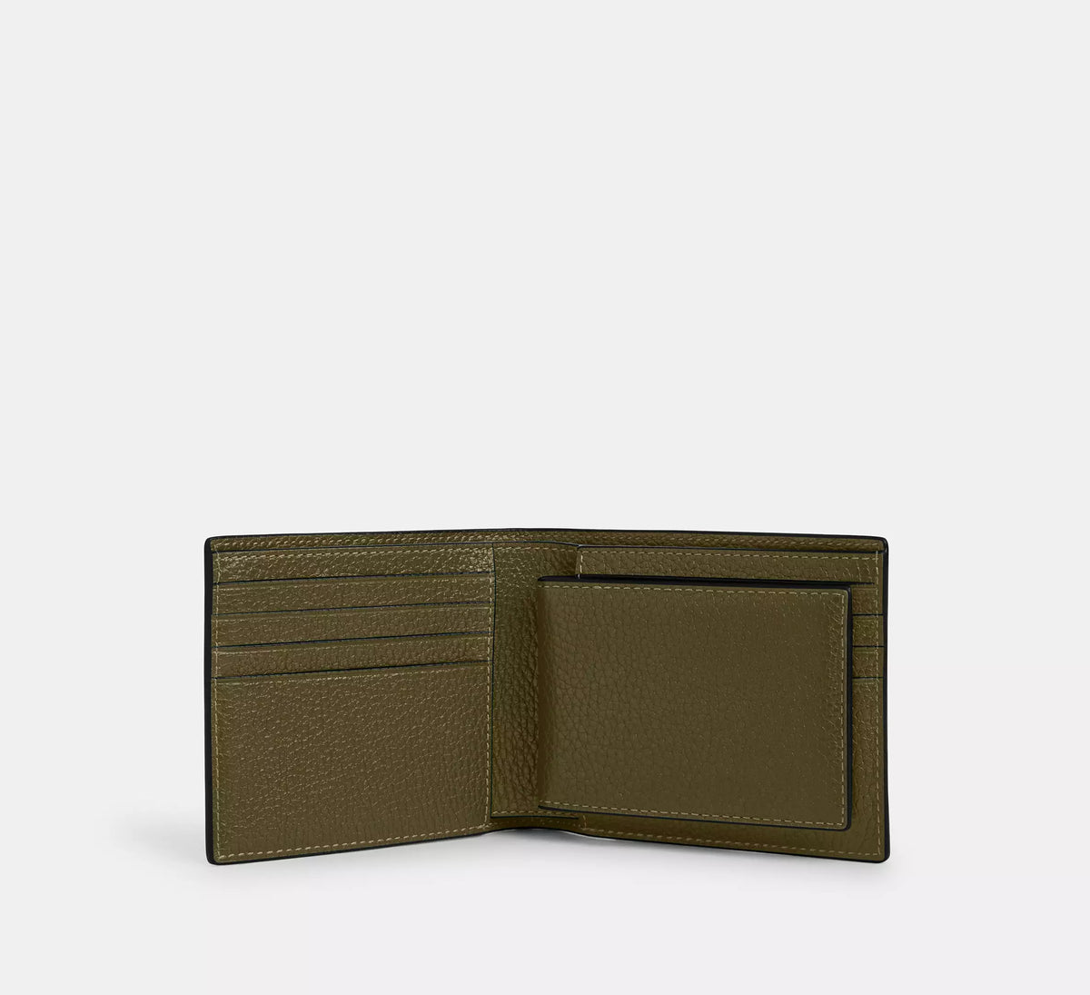 Coach 3-In-1 Wallet - Silver/Olive