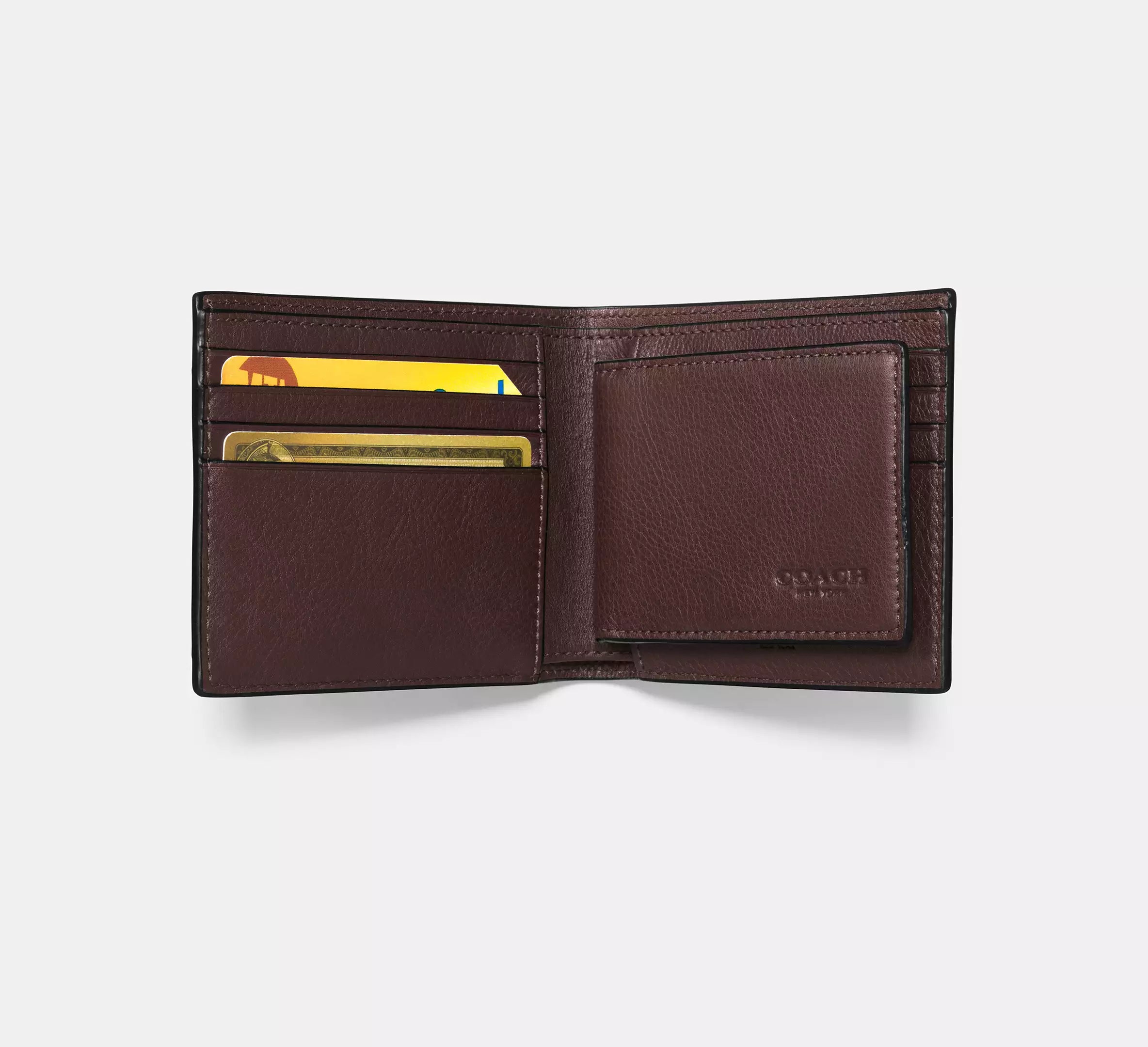 Coach 3-In-1 Wallet - Mahogany Brown