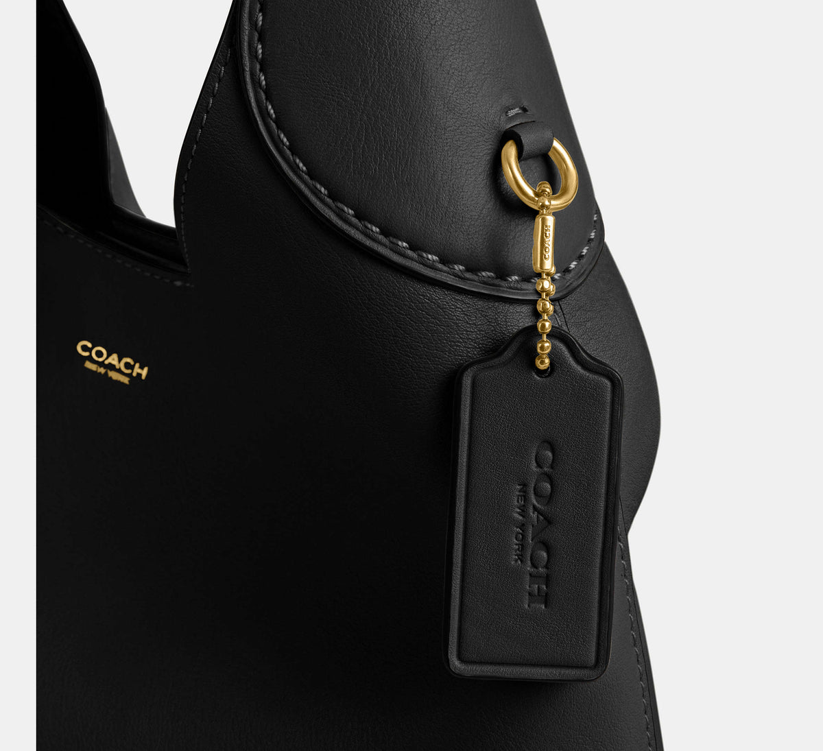 Coach Brooklyn Shoulder Bag 28 - Brass/Black