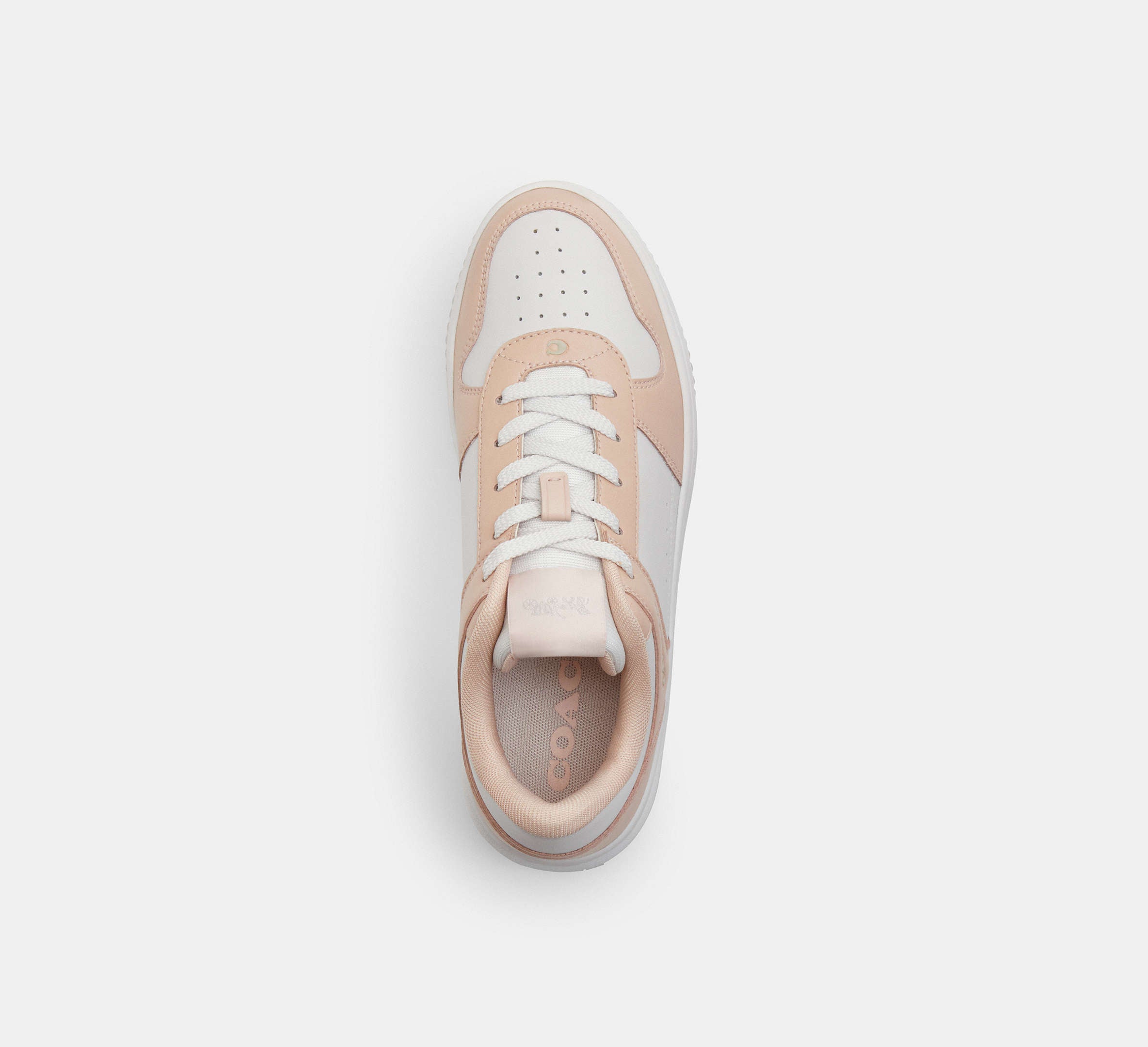 Coach Women's Platform Sneaker - Optic White/Blush