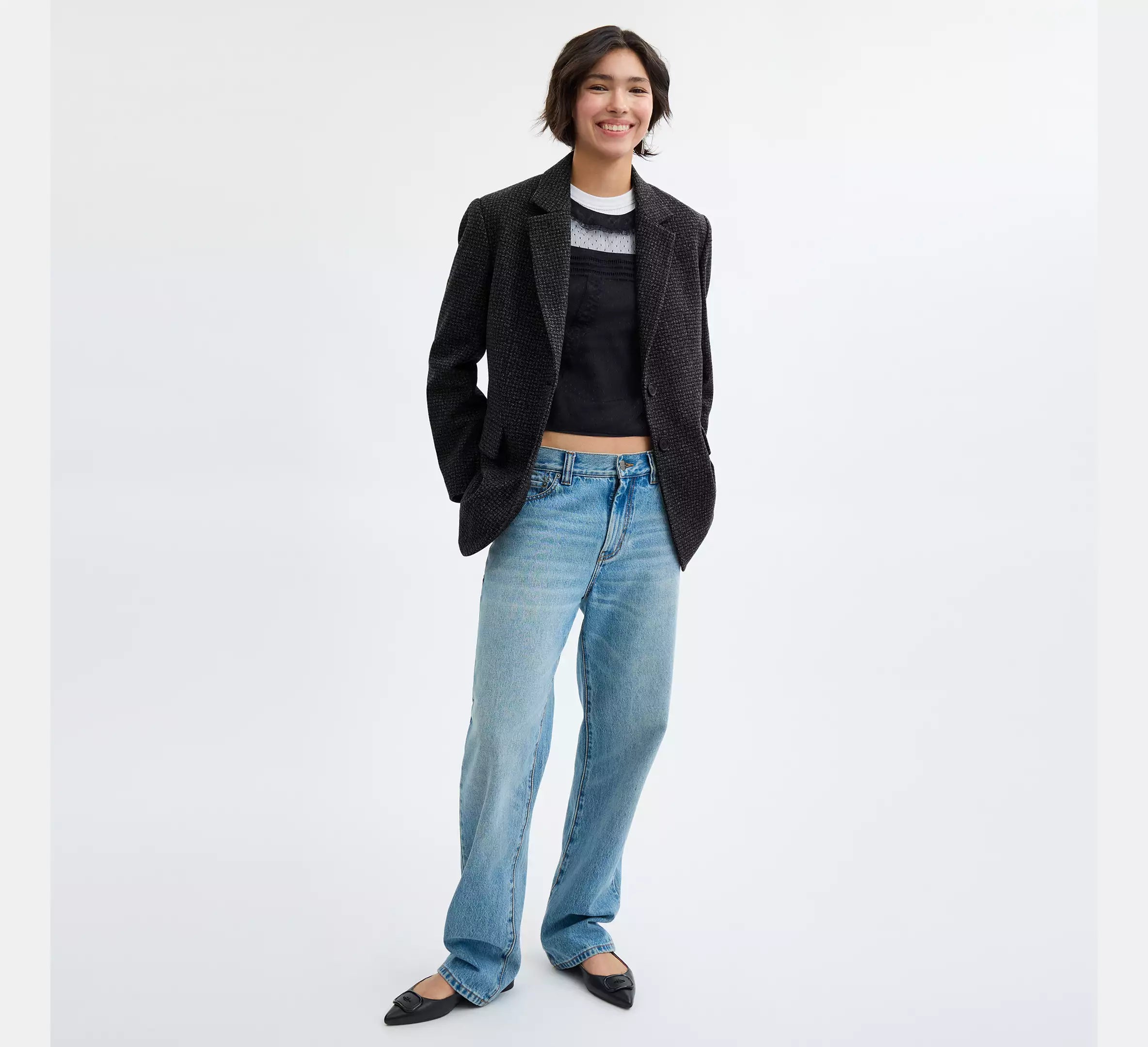 Coach Tailored Wool Jacket - Black