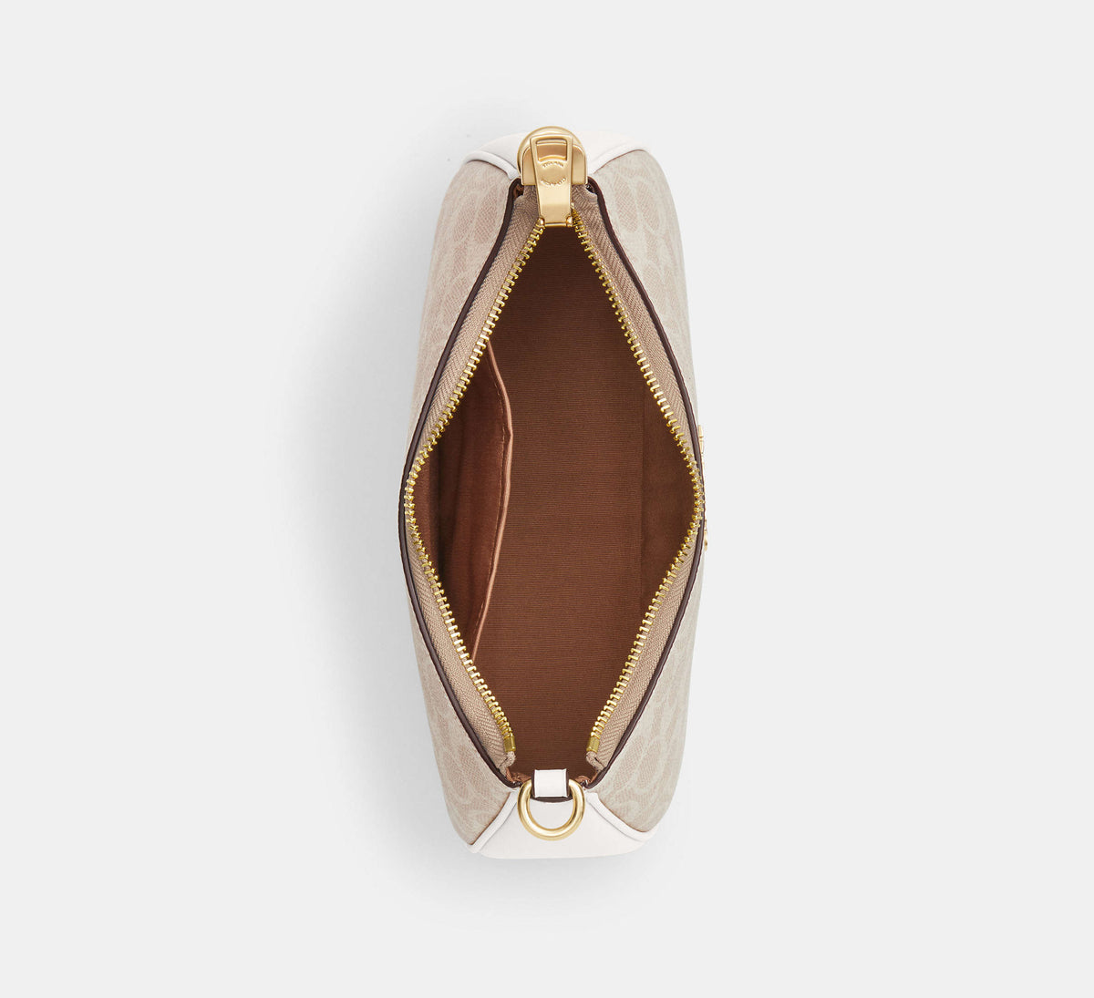 Coach Teri Shoulder Bag In Signature Gold/Sand/Chalk