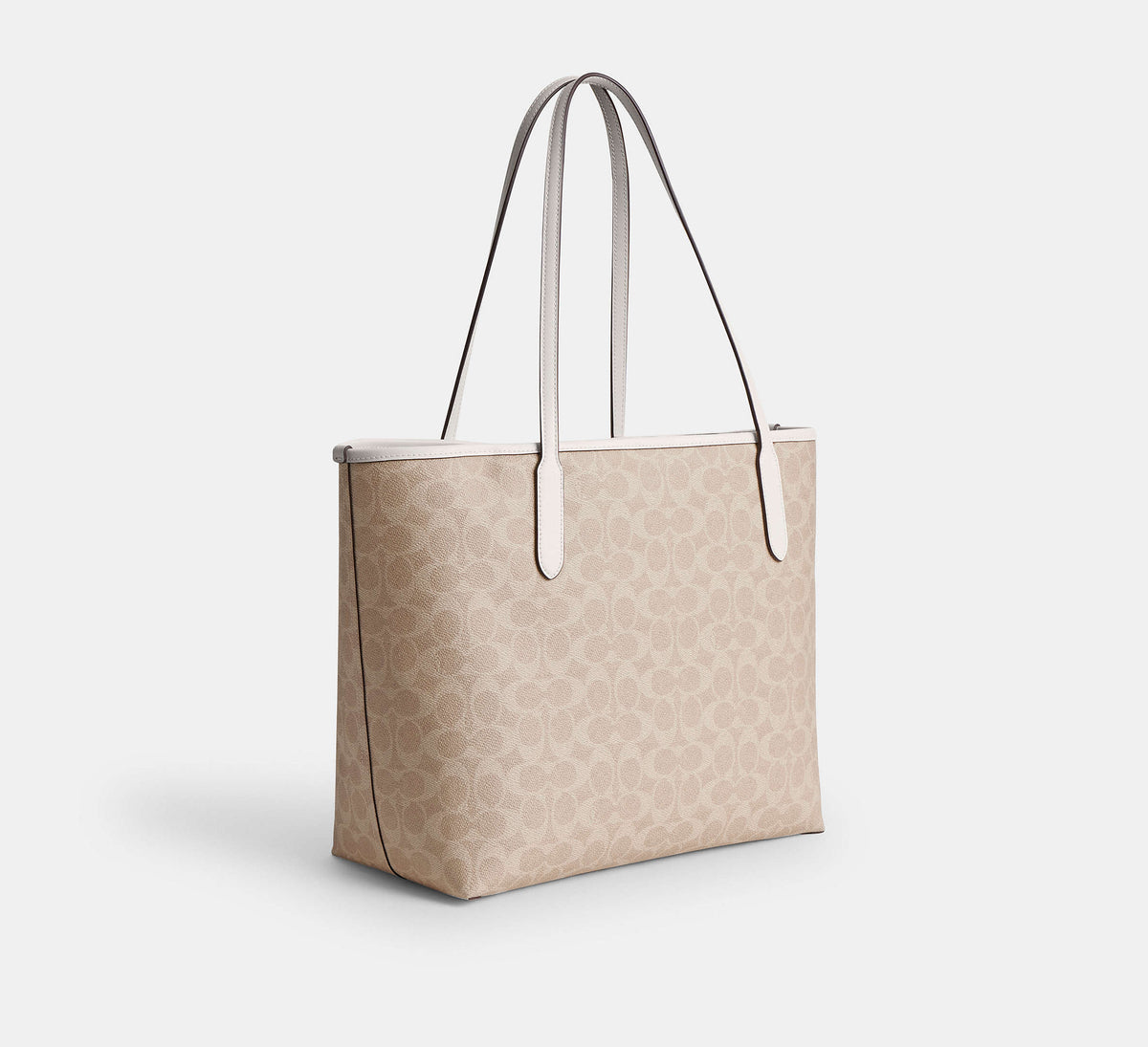 Coach City Tote Bag In Signature - Gold/Sand/Chalk