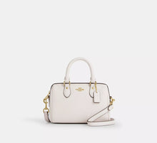 Coach Mini Rowan Crossbody Bag - Gold/Chalk