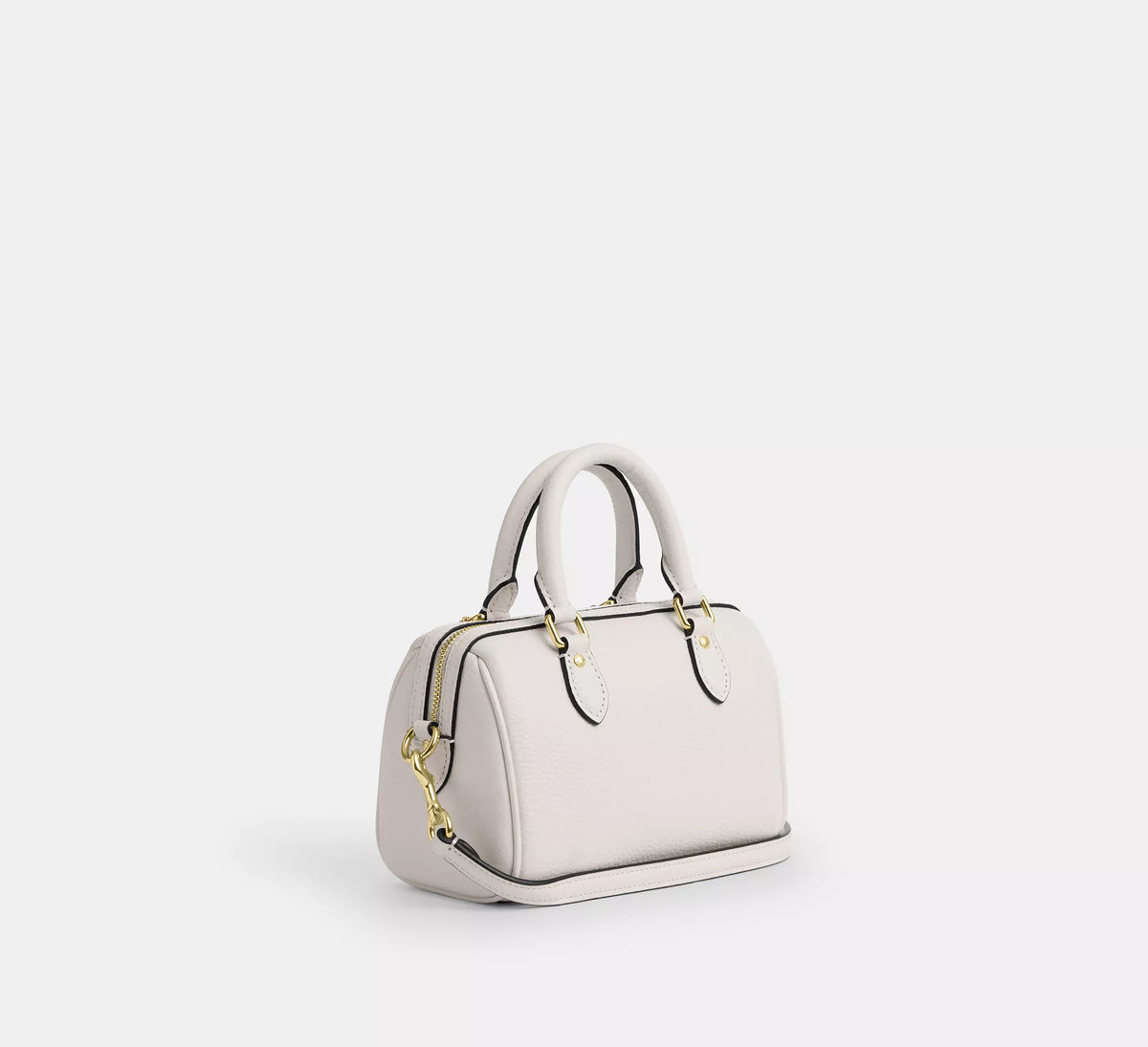 Coach Mini Rowan Crossbody Bag - Gold/Chalk