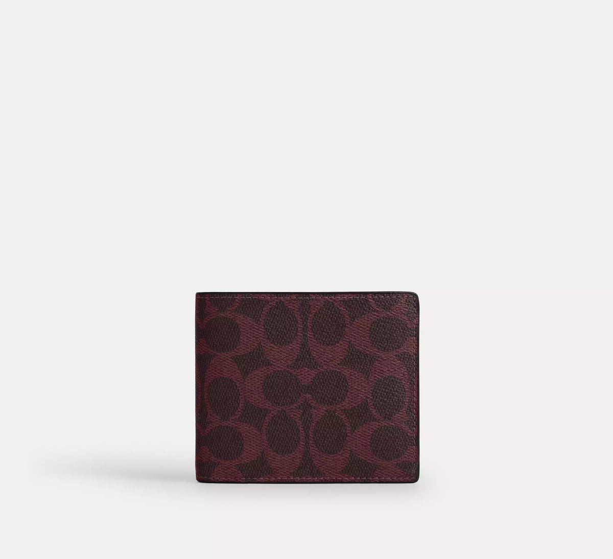 Coach 3 In 1 Wallet In Signature  -  Black Currant