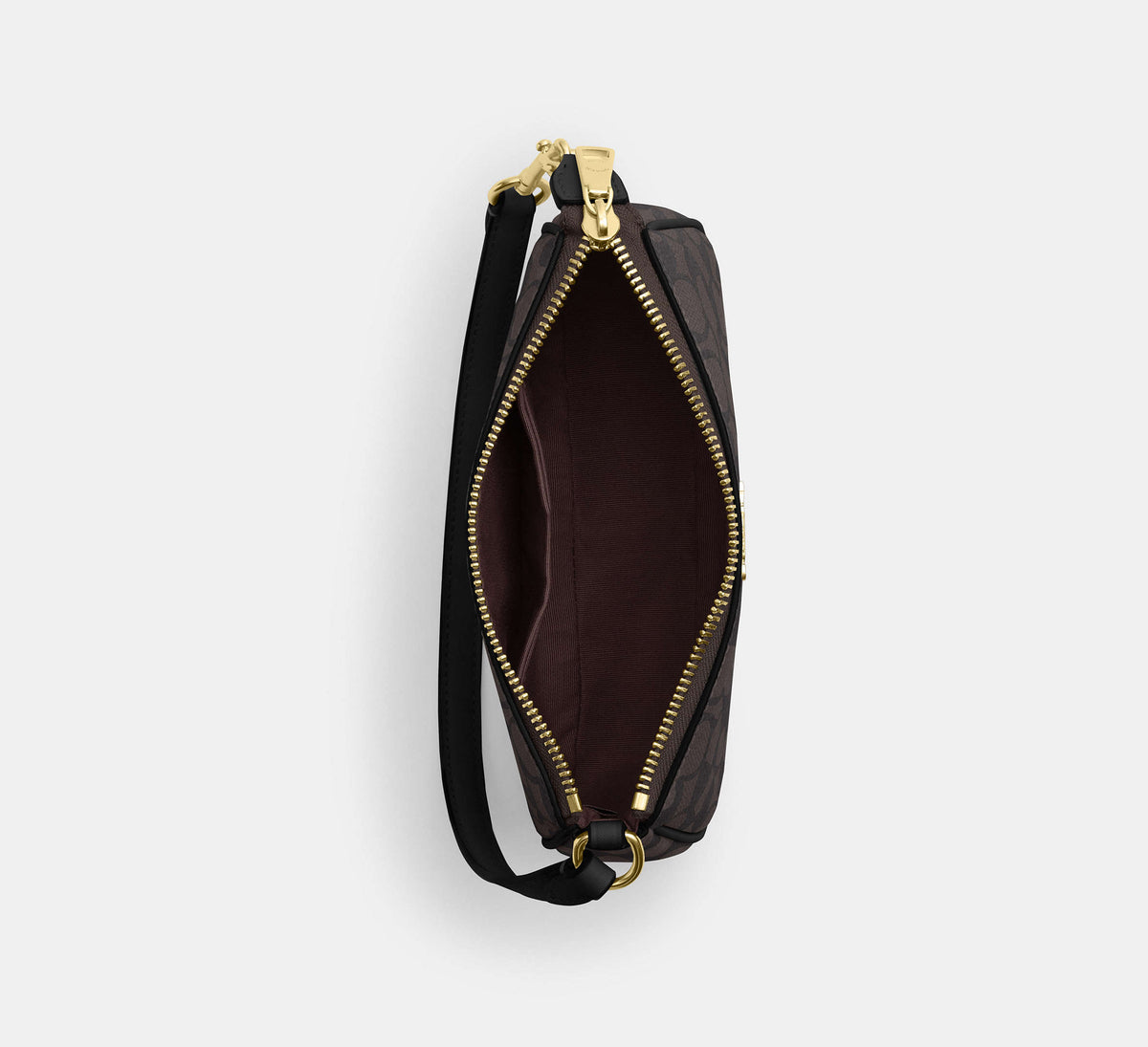 Coach Nolita 19 In Signature - Gold/Walnut/Black