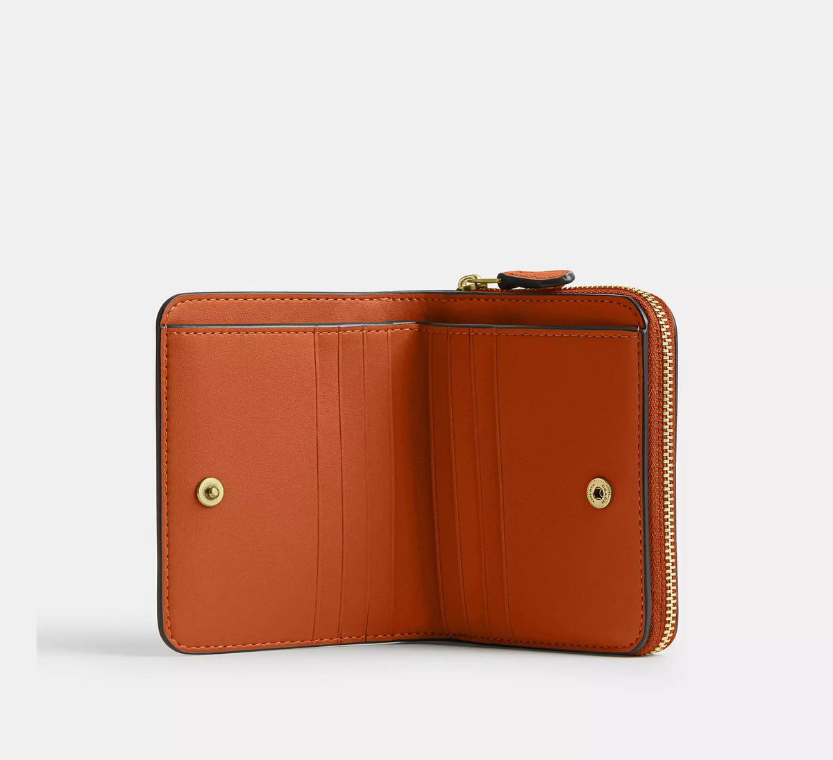 Coach New York Billfold Wallet  -  Brass/Toffee