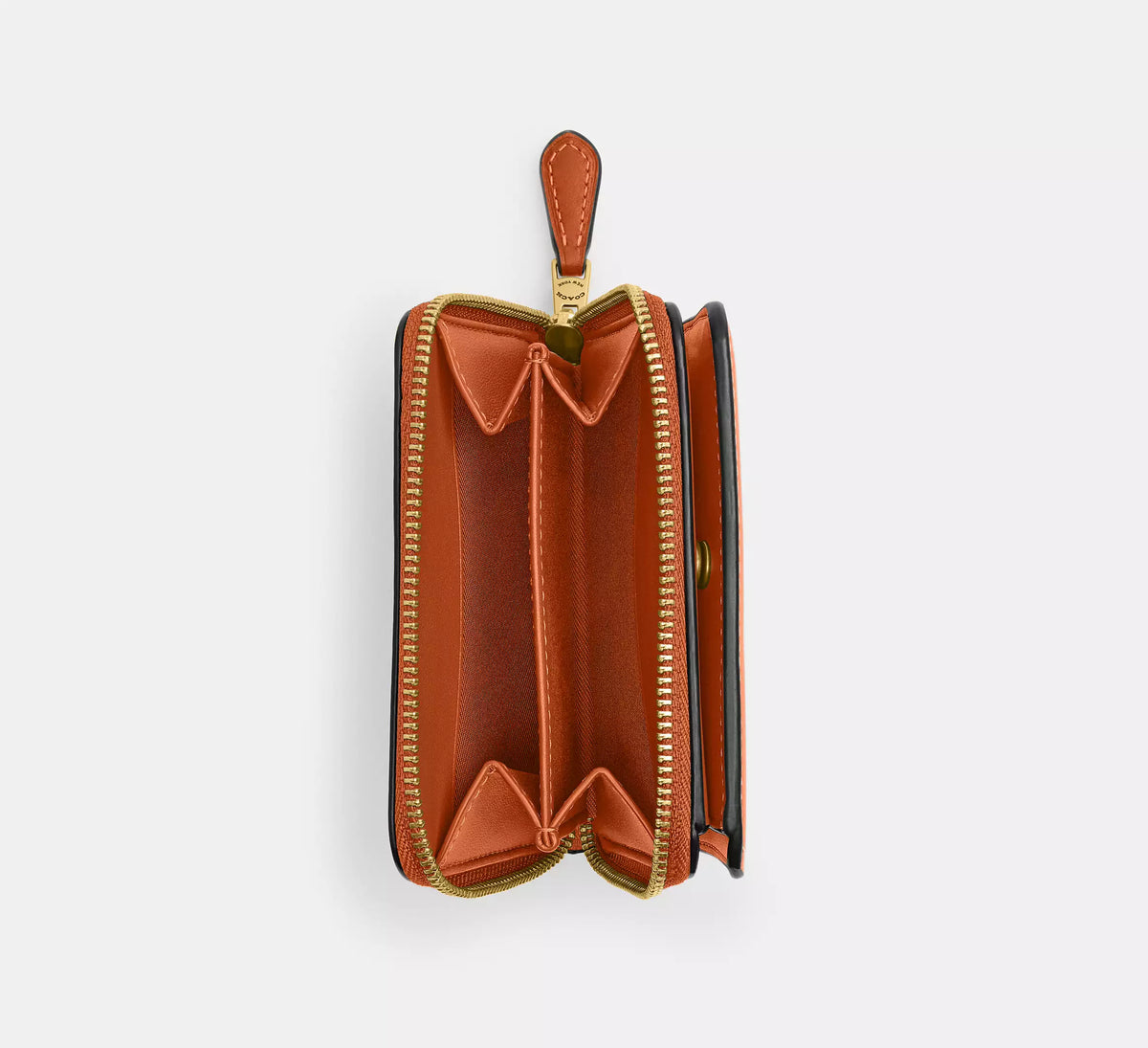 Coach New York Billfold Wallet  -  Brass/Toffee