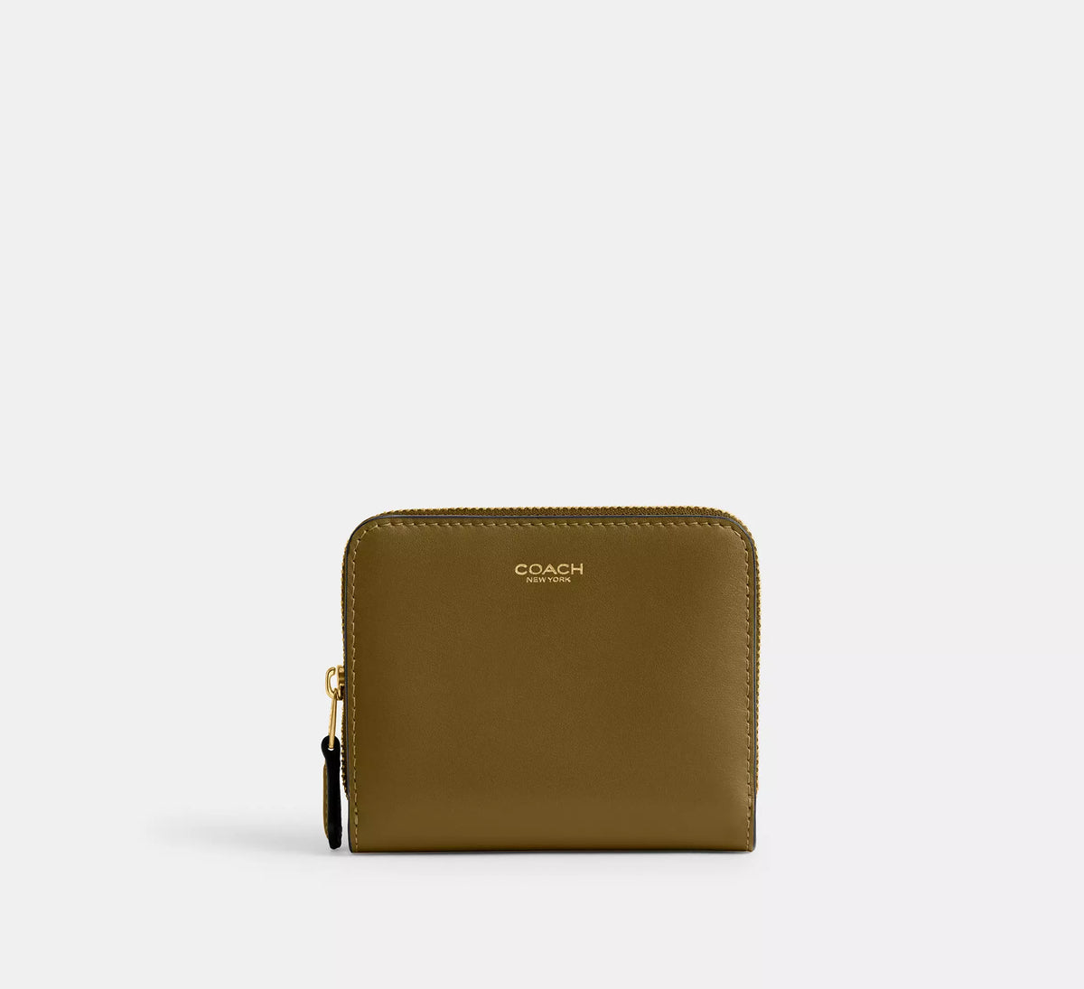 Coach New York Billfold Wallet  -  Brass/Muted Olive