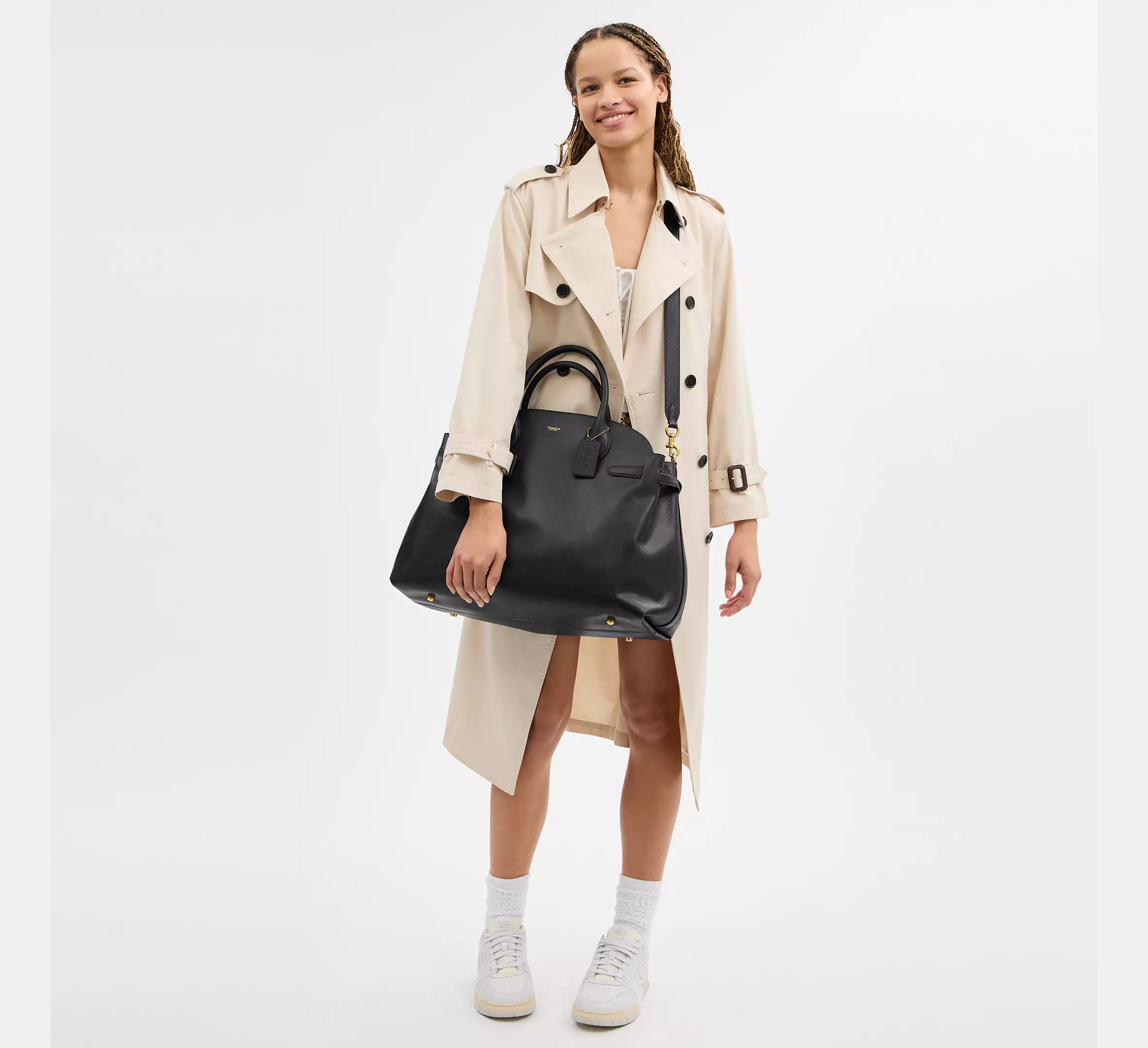 Coach Soft Empire Carryall Bag 48 SEZON - Brass/Black – Kanadadan