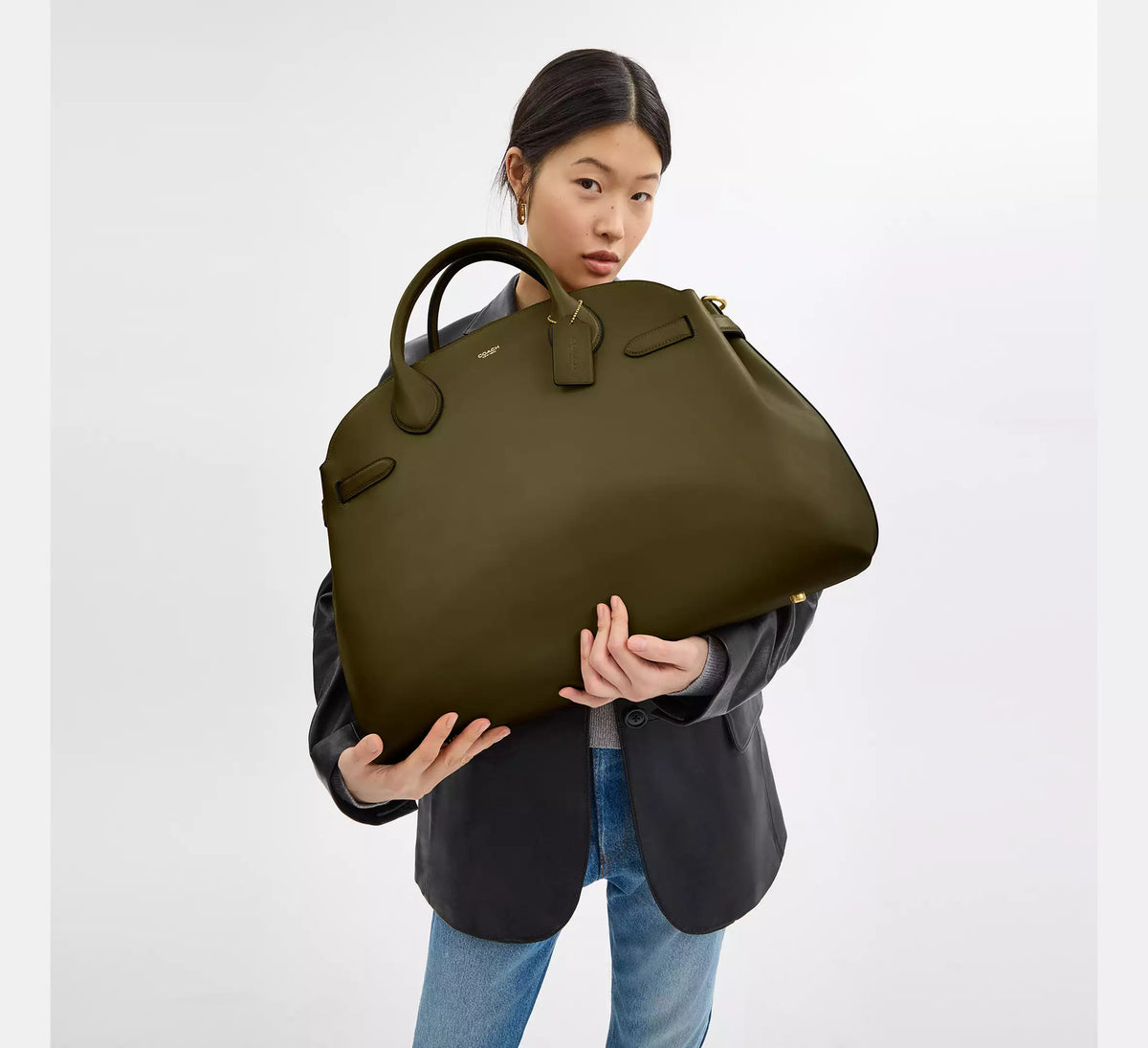 Coach Soft Empire Carryall Bag 48 SEZON -   Brass/Olive