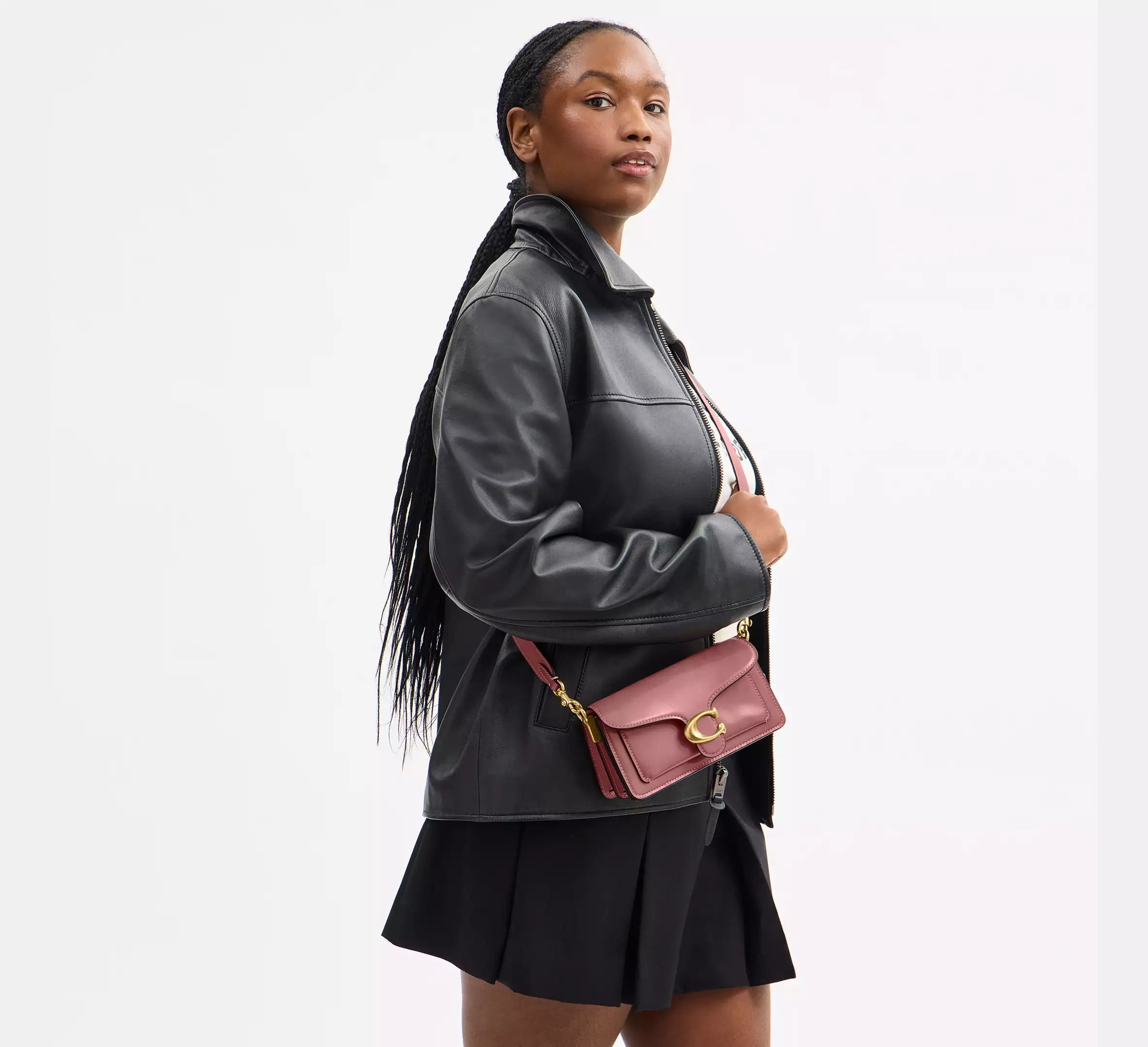 Coach Tabby Shoulder Bag 20 - Brass/Peony – Kanadadan Kapına