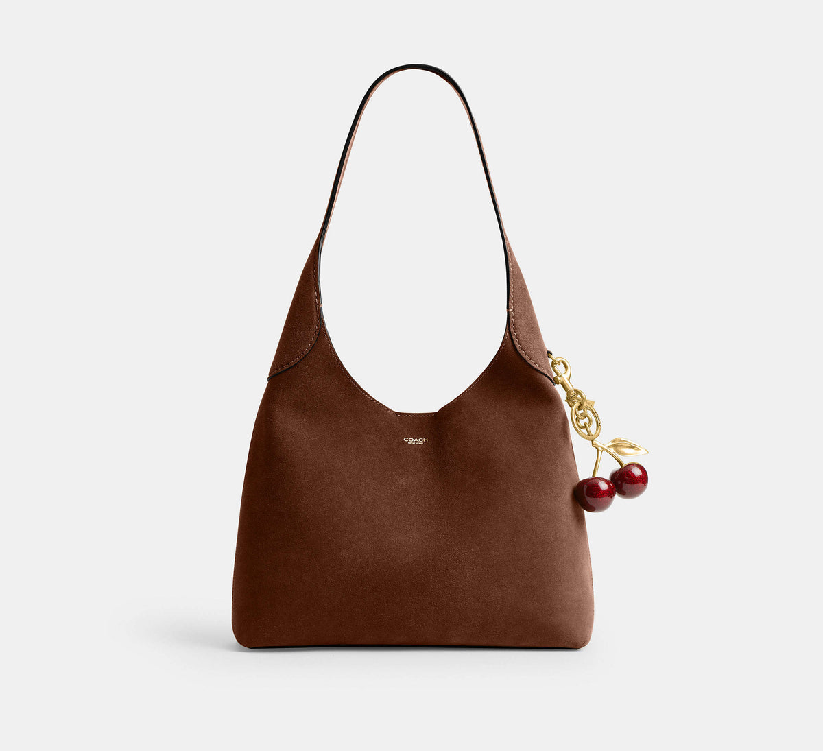 Coach Brooklyn Shoulder Bag 28 - Brass/Warm Brown