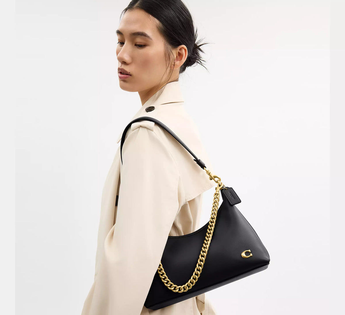 Coach Juliet Shoulder Bag 25 - Brass/Black