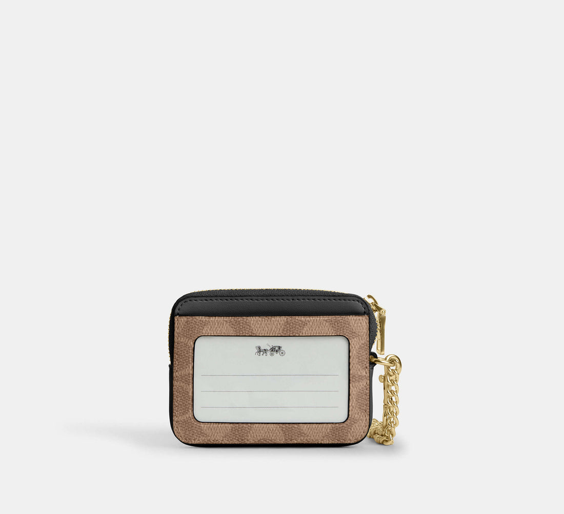 Coach Zip Card Case