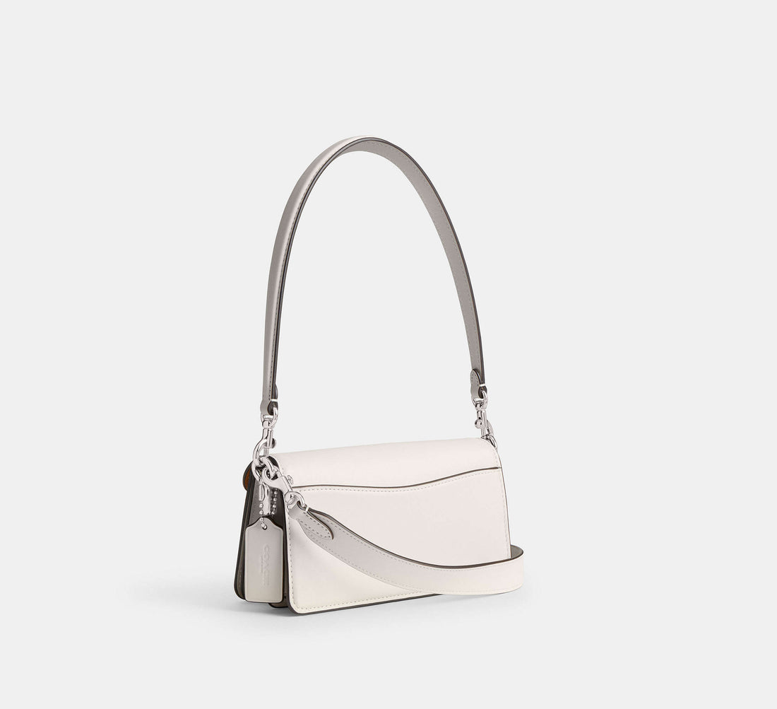 Coach Tabby Shoulder Bag 20 Silver/Chalk