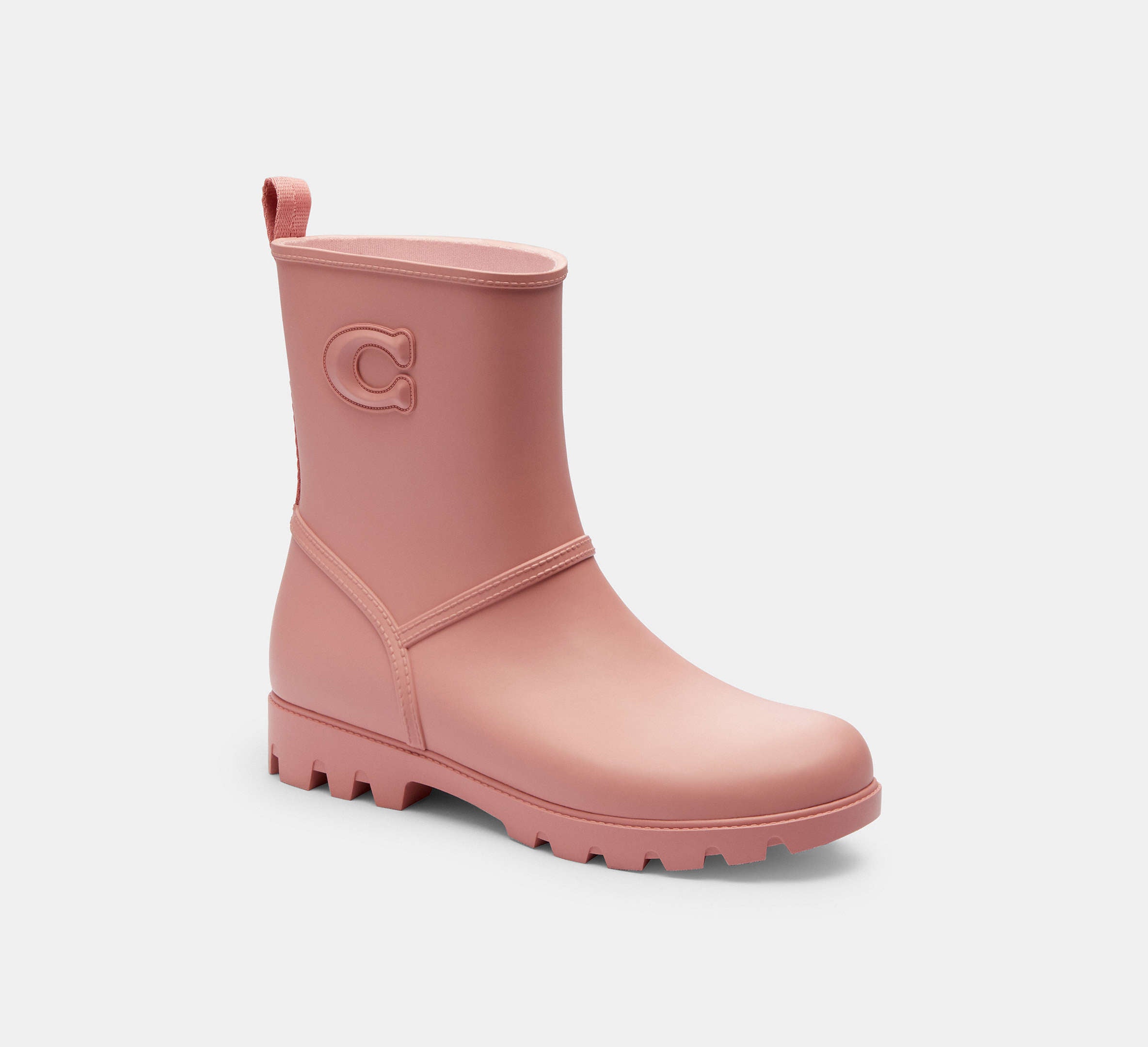 Coach Women's Ryder Rainboot - Pink Petal