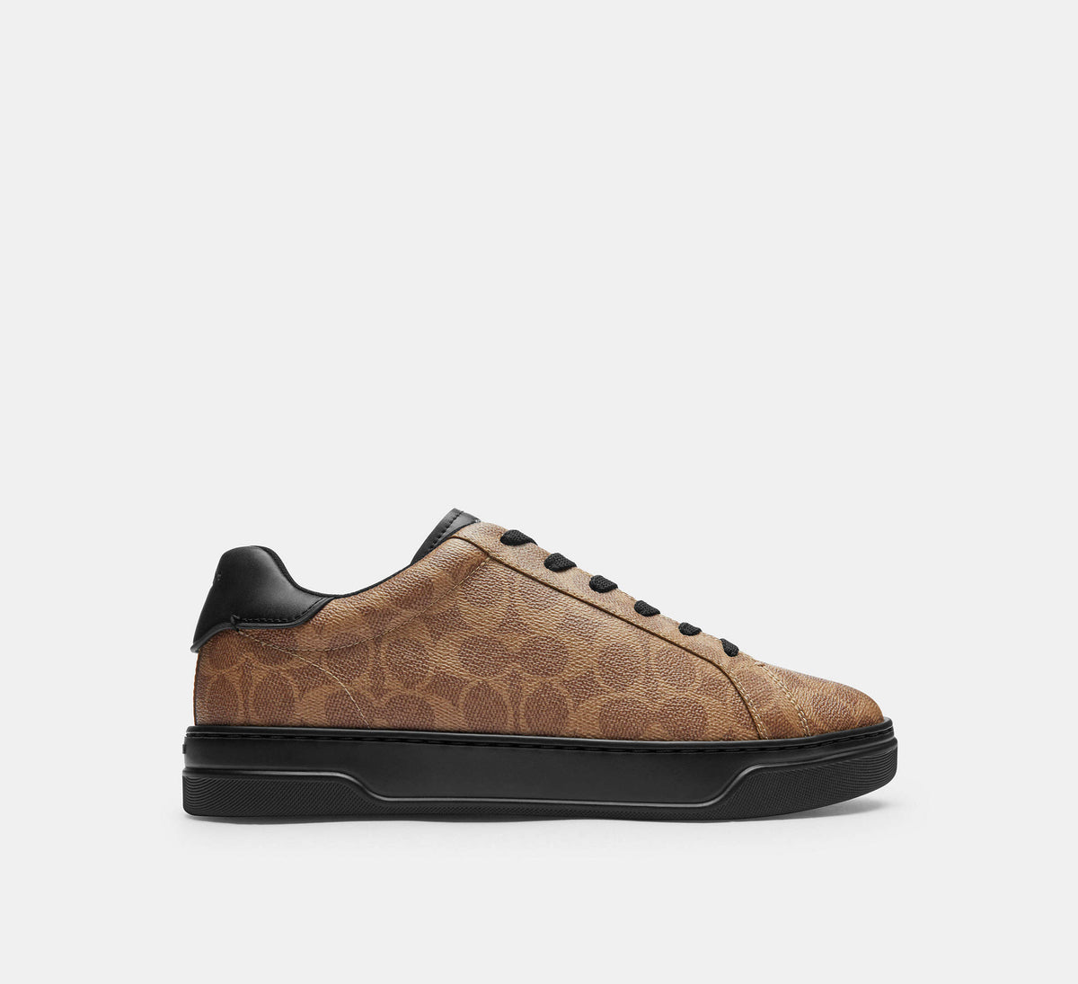 Coach Men's High Line Sneaker - Khaki/Black