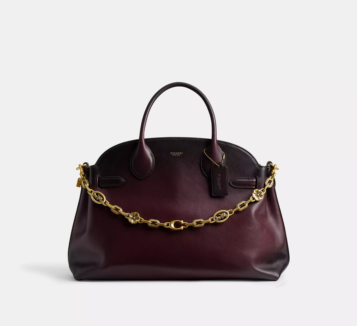 Coach Horse And Carriage Chain Strap -  Brass/Brass