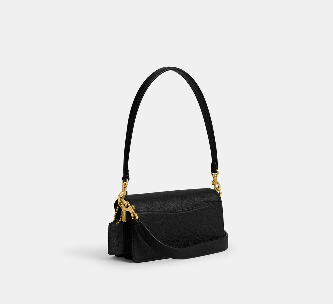 Coach Tabby Shoulder Bag 20 Brass/Black