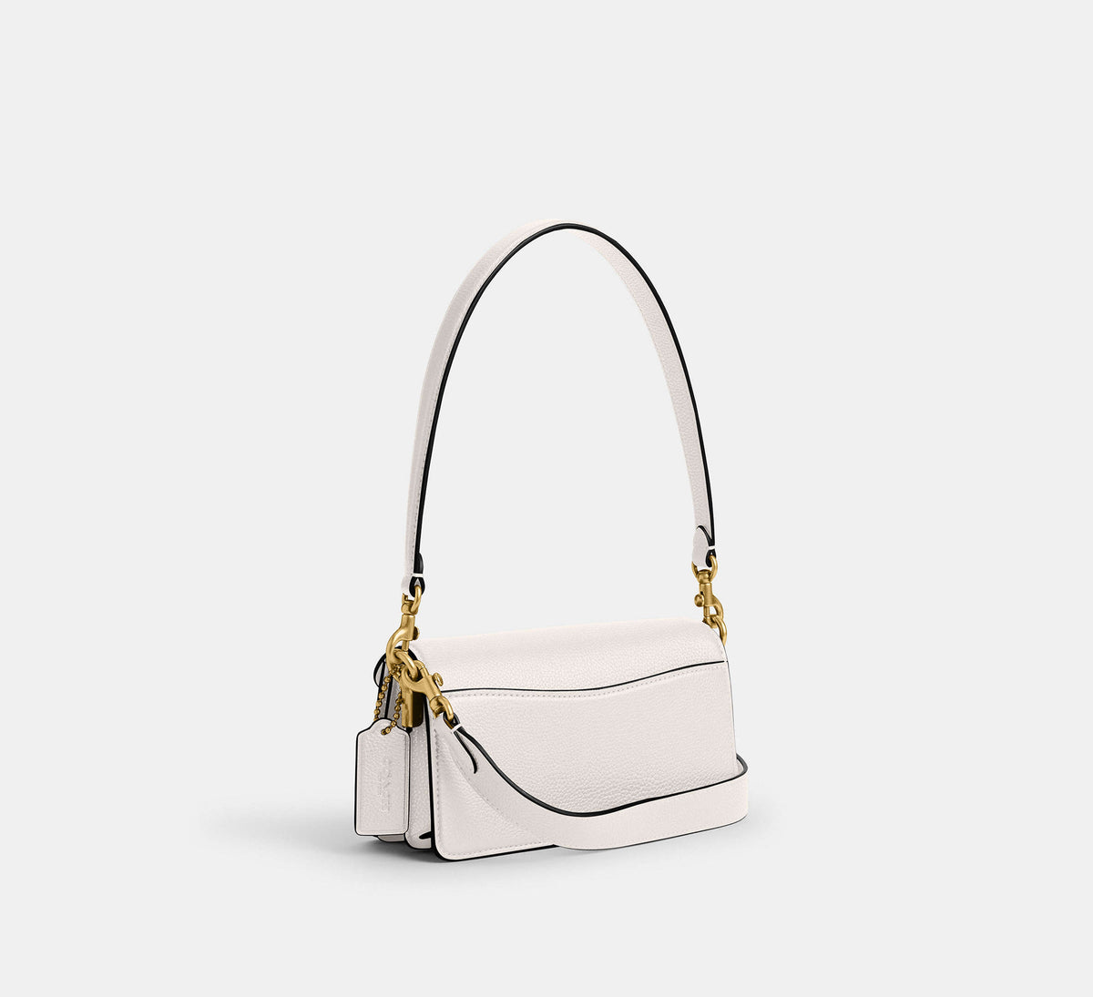 Coach Tabby Shoulder Bag 20 - Brass/Chalk