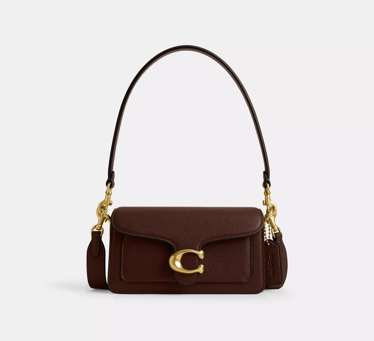 Coach Tabby Shoulder Bag 20 - Brass/Maple - Hemen Teslimde